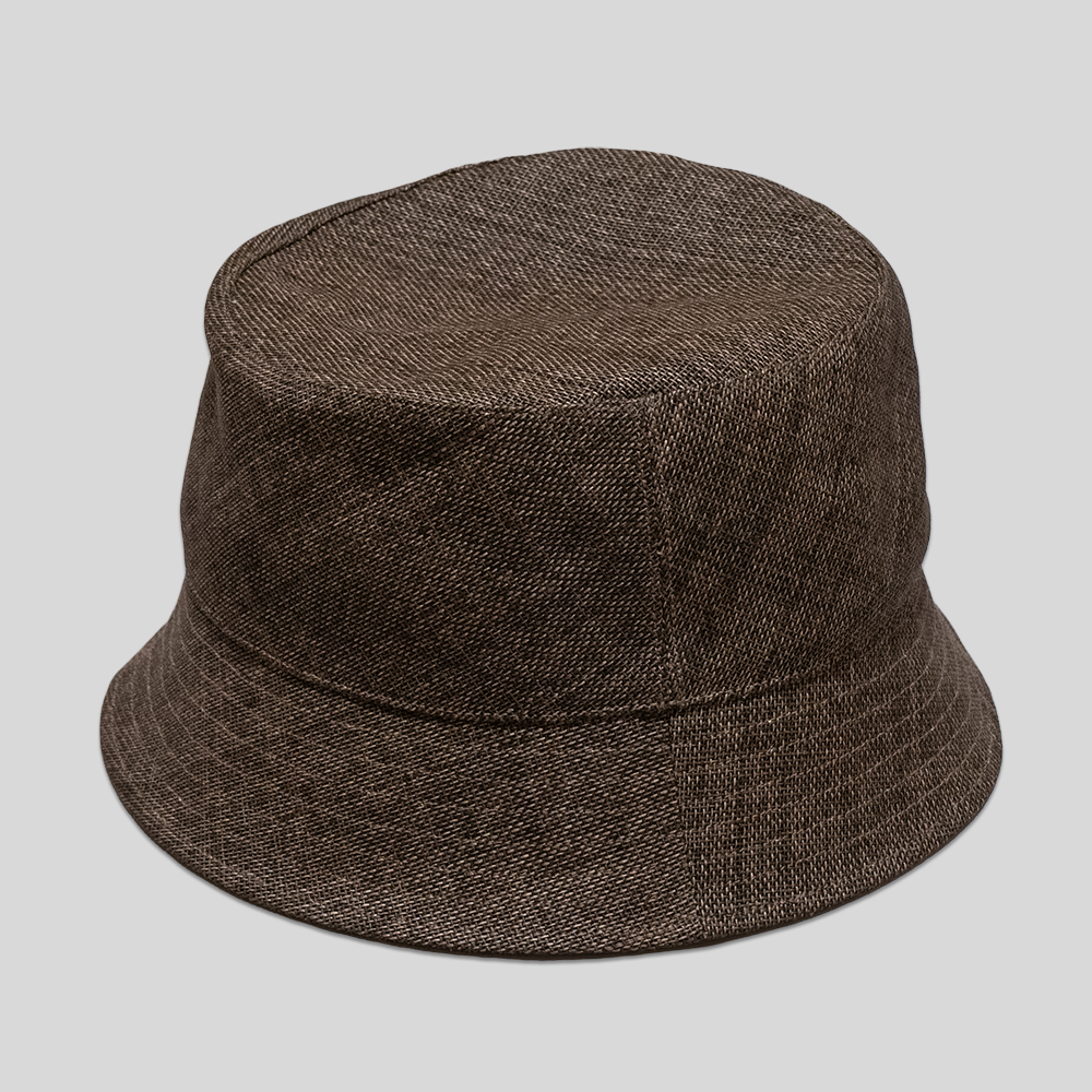 KIJIMA TAKAYUKI / Paper Cloth Bucket Hat (Brown)