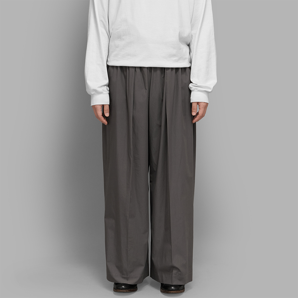 POSTELEGANT / High Count Ex Wide Trousers