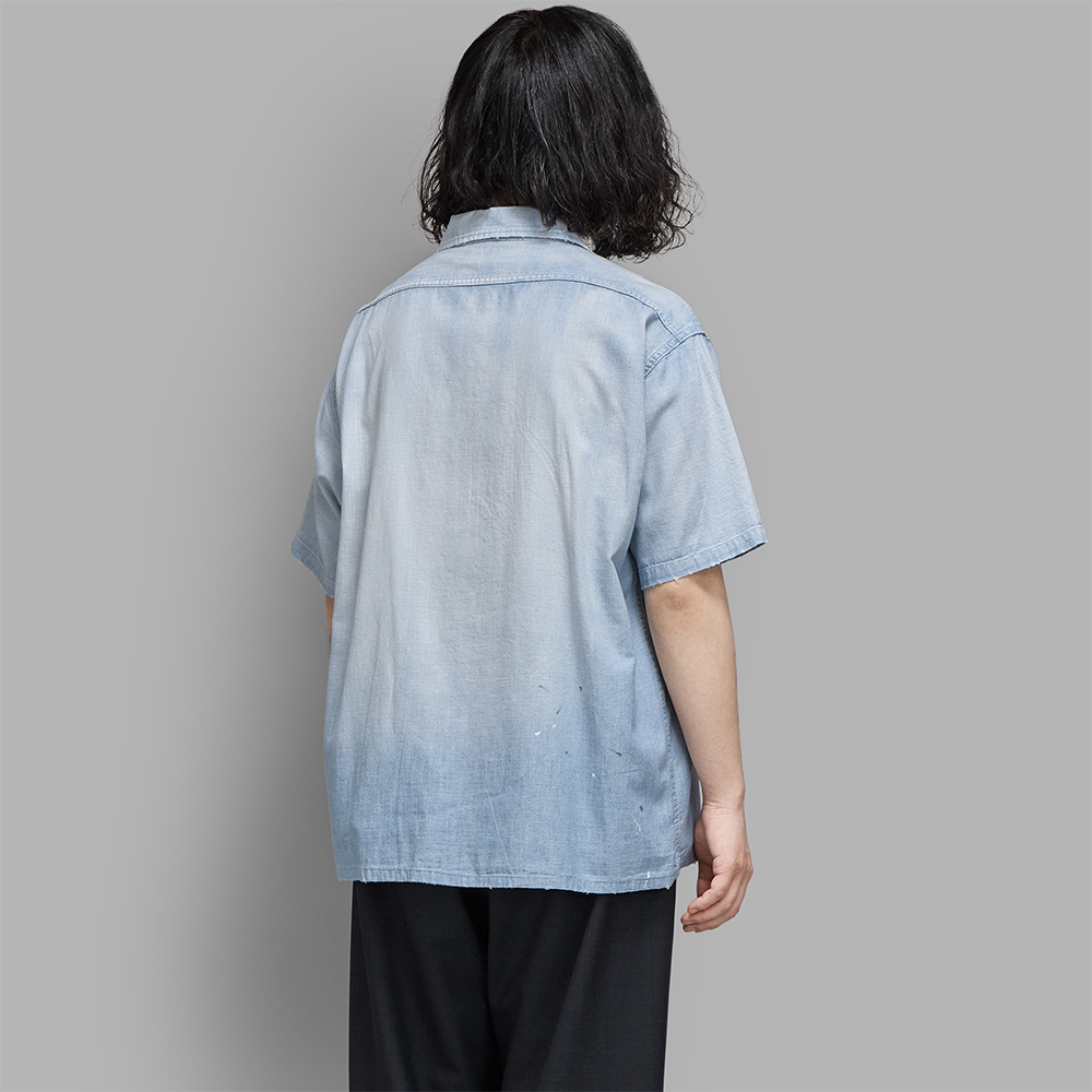A.PRESSE / Vintage Chambray S/S Shirt | twelve