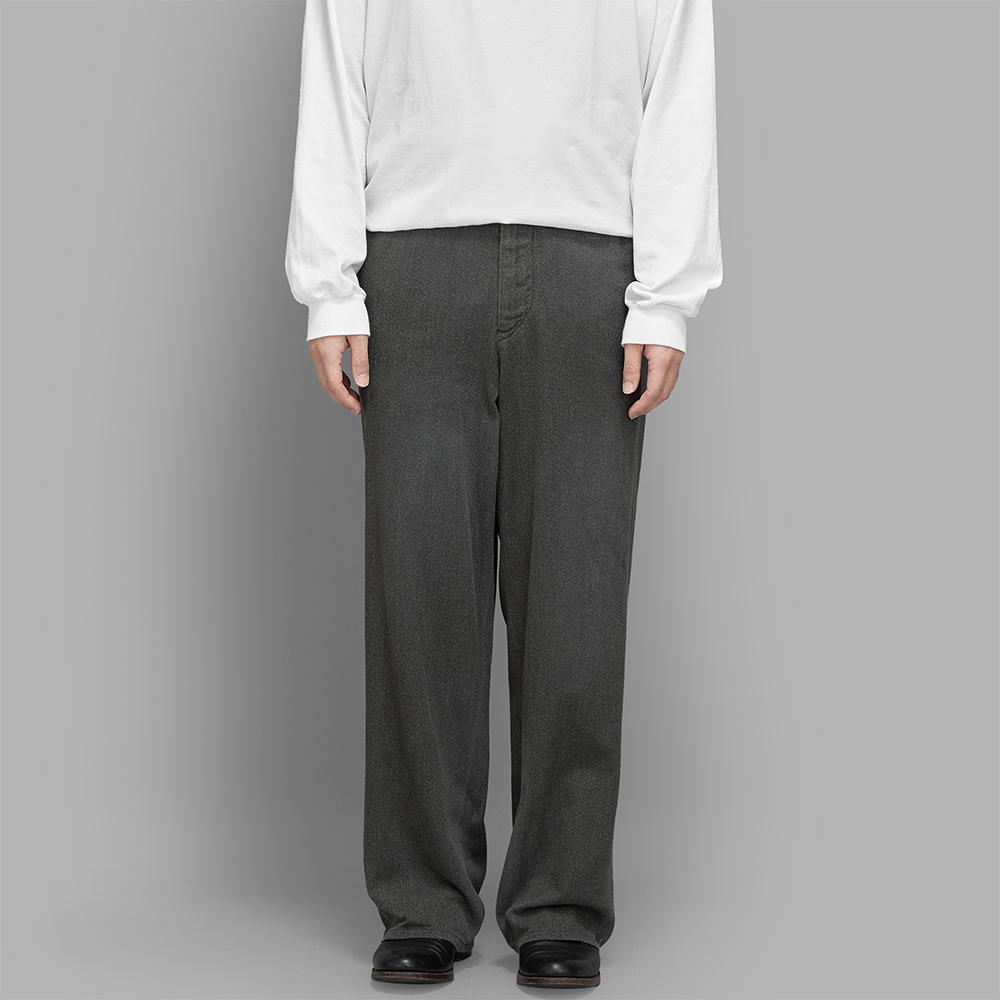 A.PRESSE / Vintage Black Chambray Work Pants