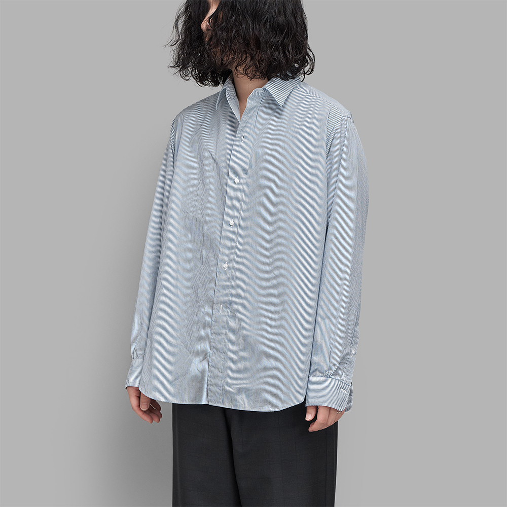 トップス A.PRESSE Regular Collar Shirt A.PRESSE / Regular Collar Shirt (Navy) | twelve