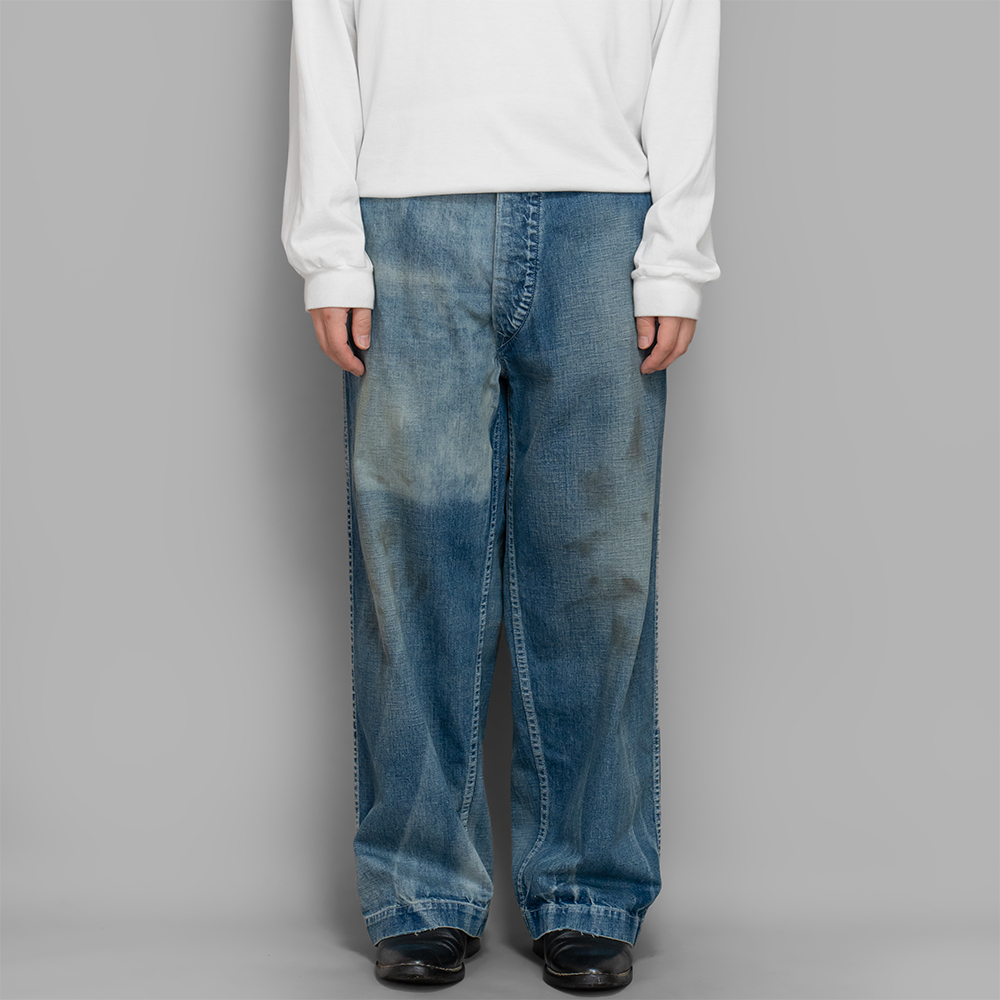A.PRESSE / US Army Dungaree Denim Trousers