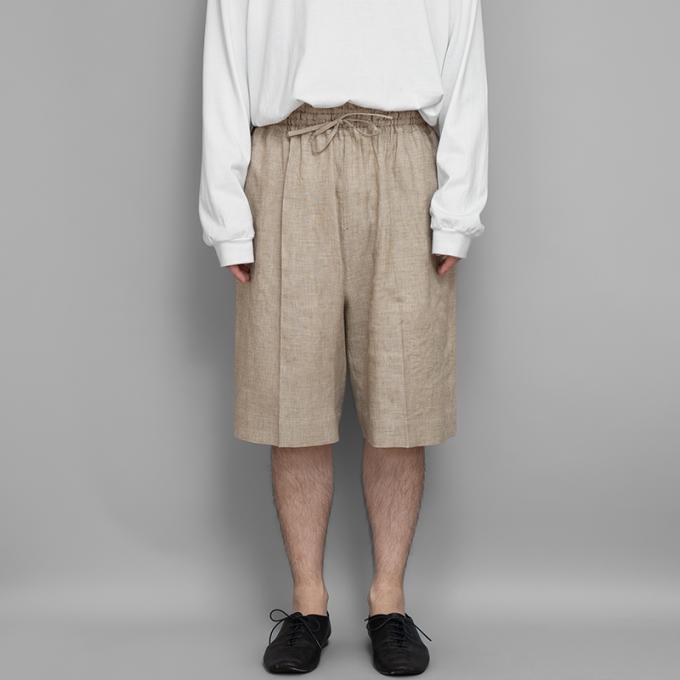 POSTELEGANT / Linen Silk Shorts