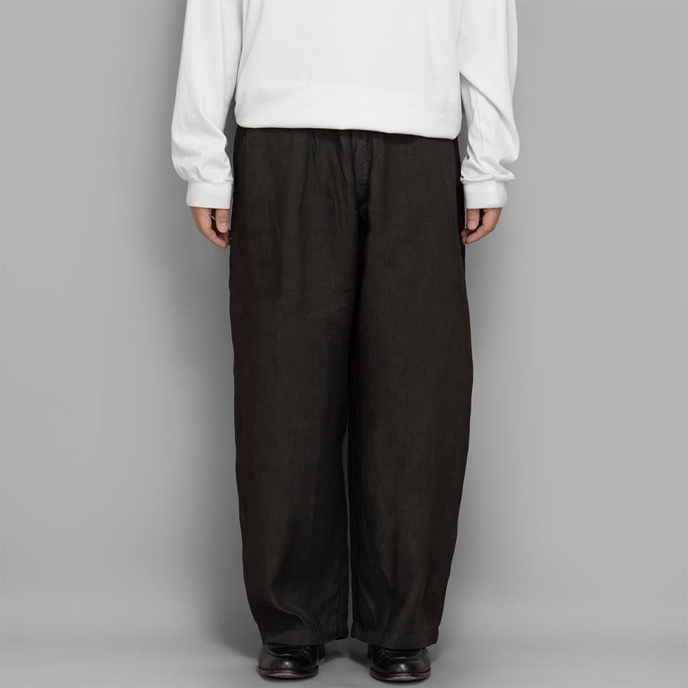 MITTAN / 大麻ワイド 草木濃染 (柿渋×墨)