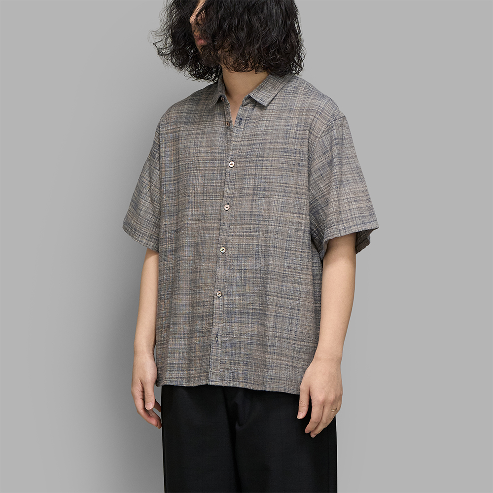 MITTAN / OC多色スラブ半袖シャツ