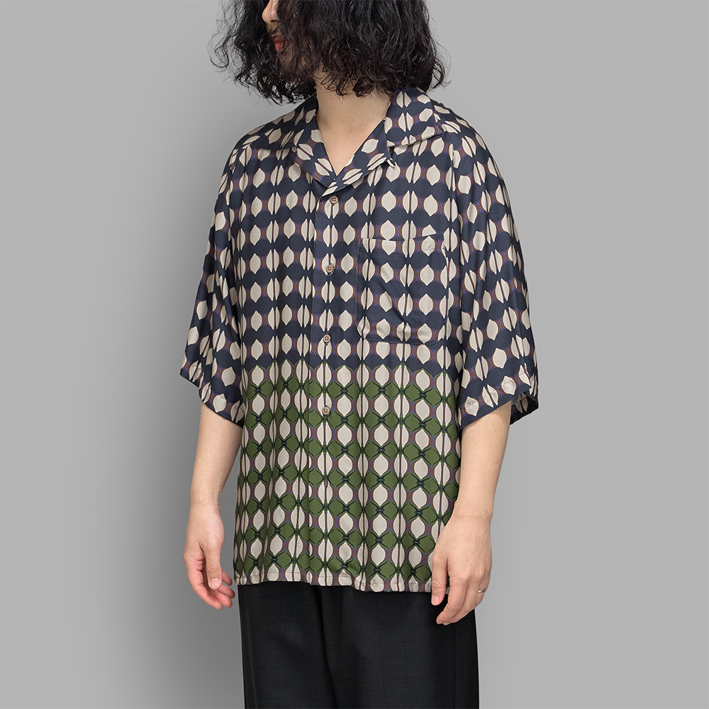 m’s braque / Aloha Shirt (Navy)