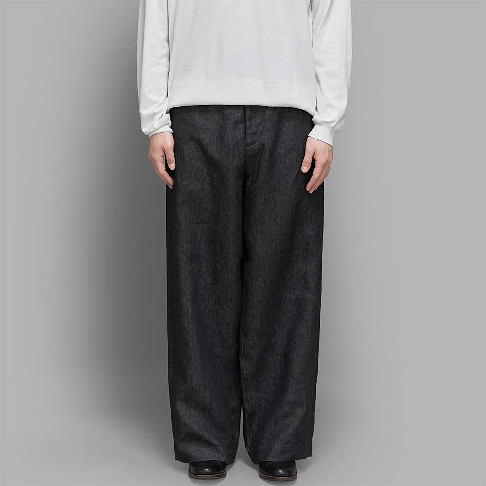 I am dork / Work Pants (Linen Denim)