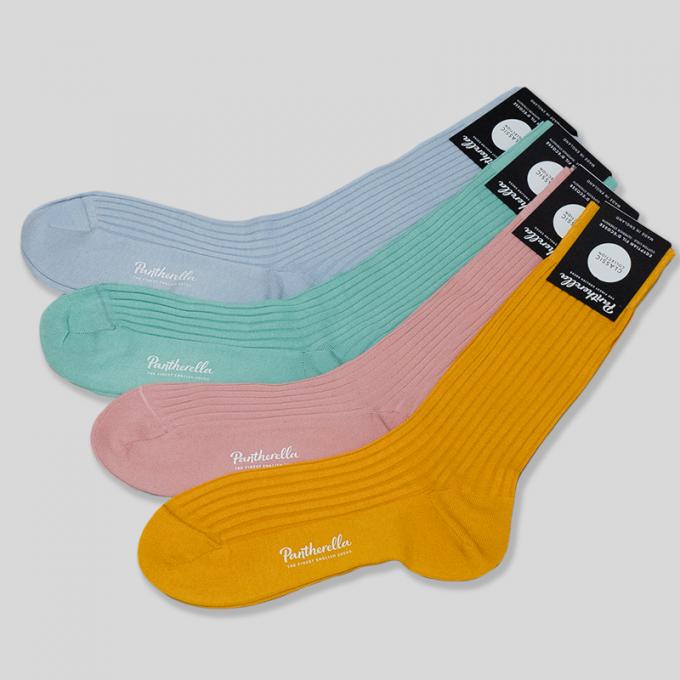 Pantherella / Rib Cotton Socks #1