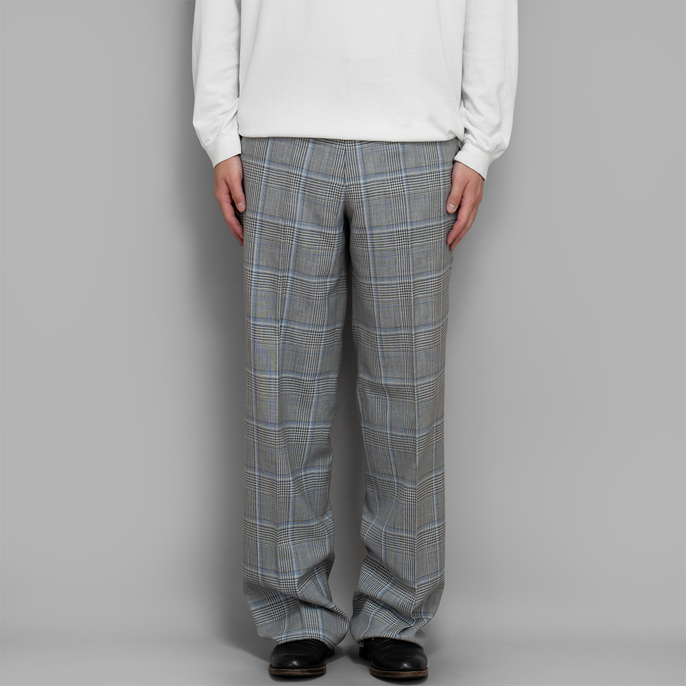 Fendart / Moderate Pants (Gray Blue Check)