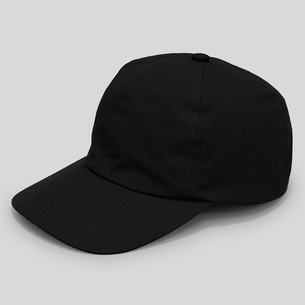 KIJIMA TAKAYUKI / Light Canvas 6Panel Cap (Black)