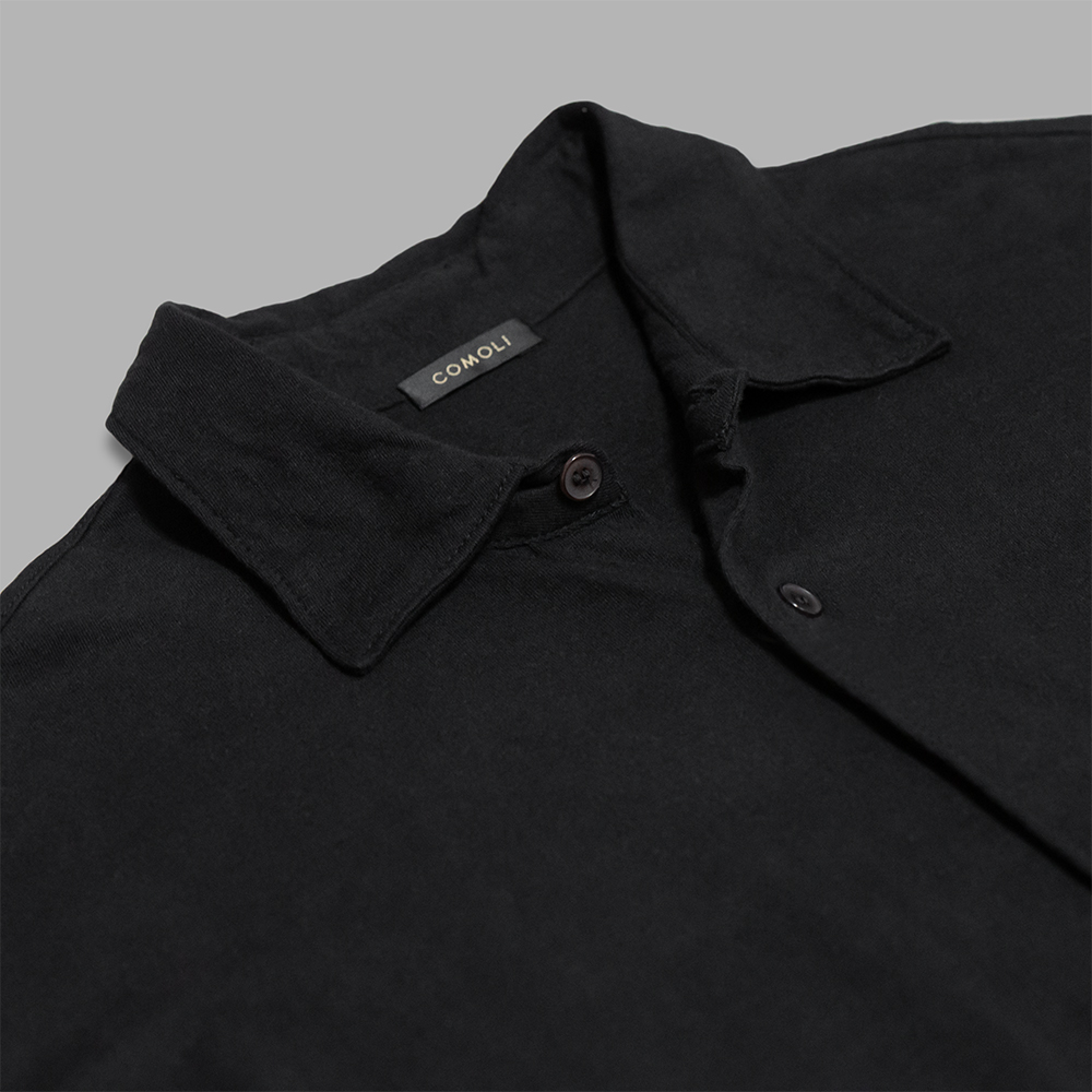 COMOLI / ジャージ コモリシャツ (Black) | twelve