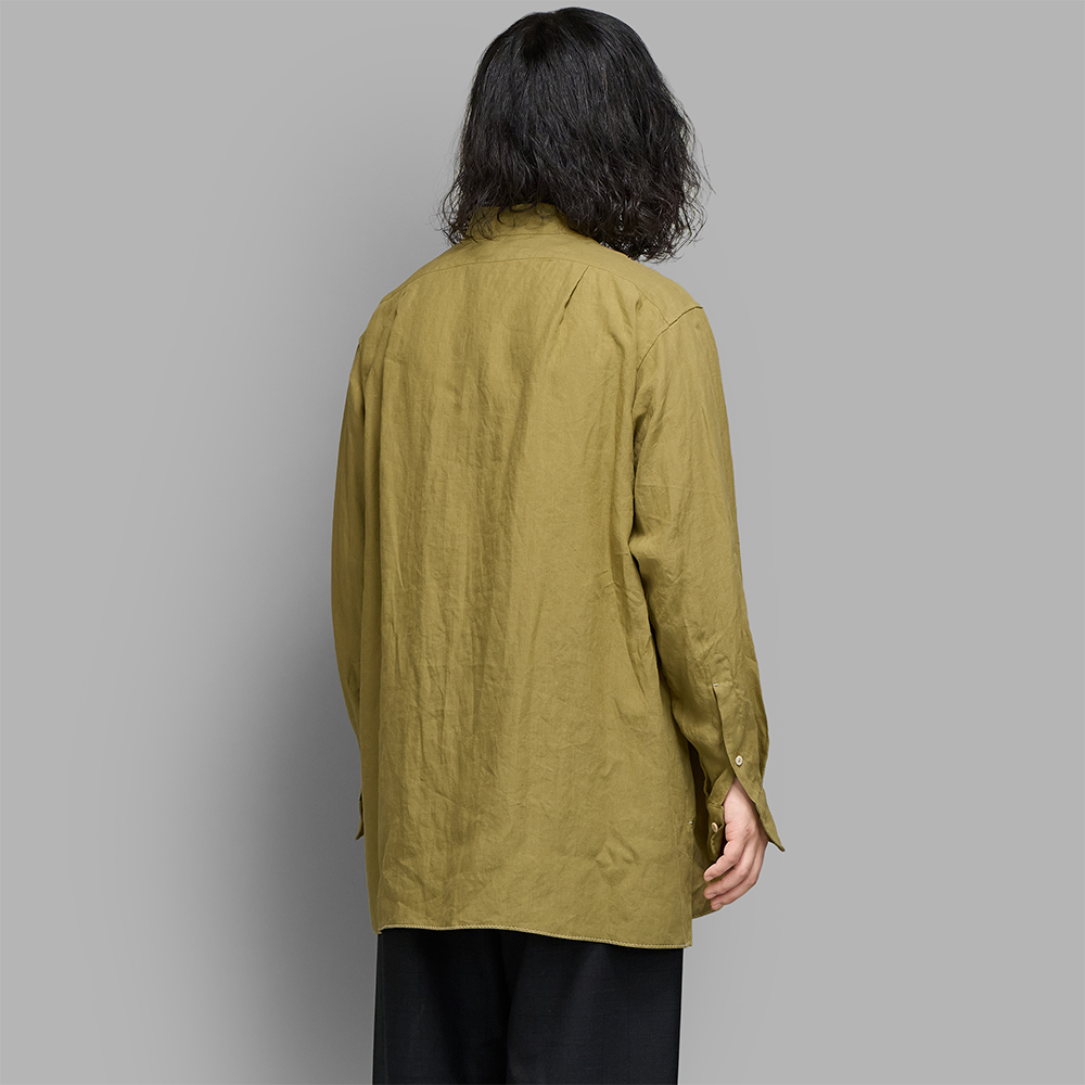 MAATEE&SONS / Arti Shirts Superfine Hemp (Mustard) | twelve
