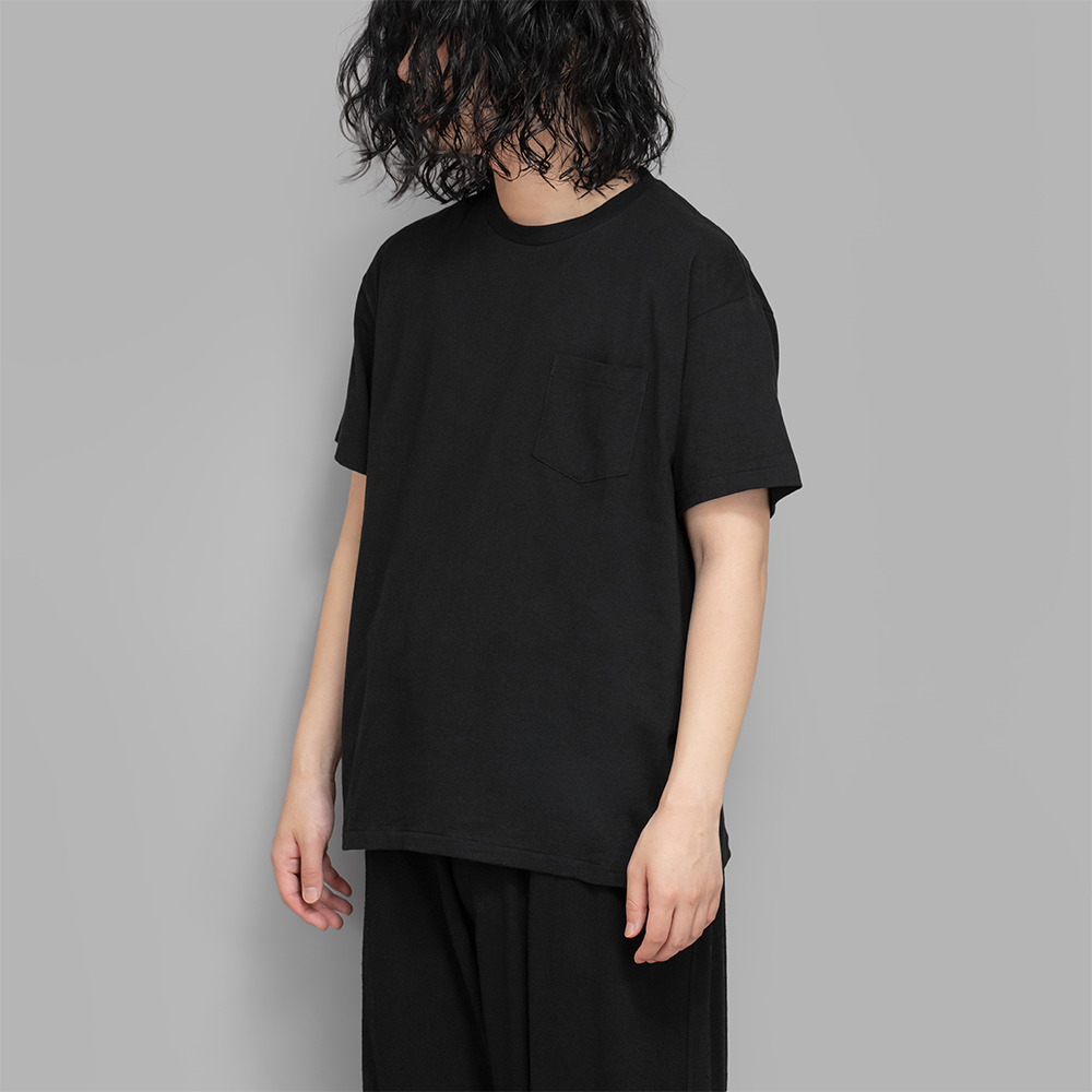 COMOLI / サープラス Tシャツ (Black) | twelve