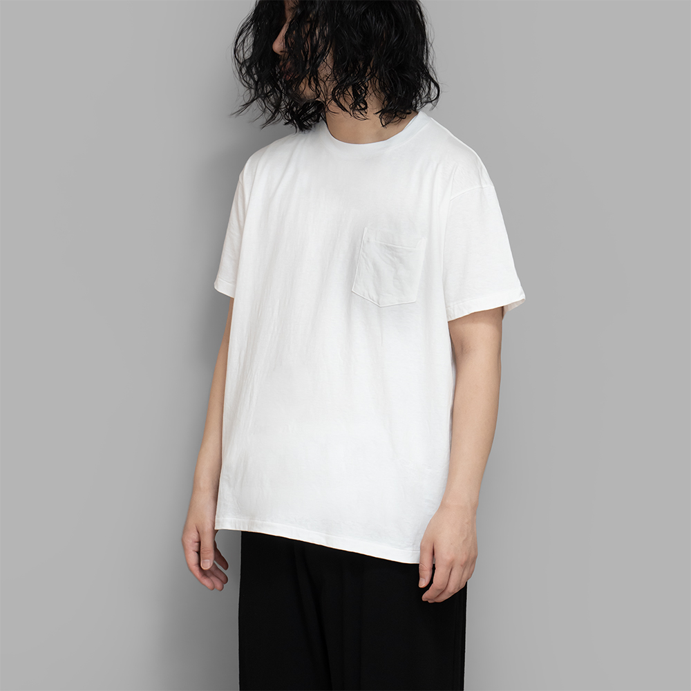 COMOLI / サープラス Tシャツ (White) | twelve