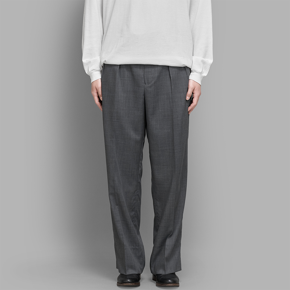 MAATEE&SONS / Summer Trouser / Hwool (M.Gray)