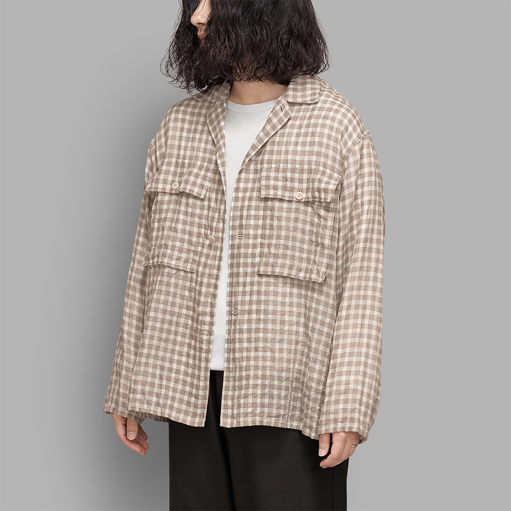 MAATEE&SONS / Shirts Jacket (Brown) | twelve