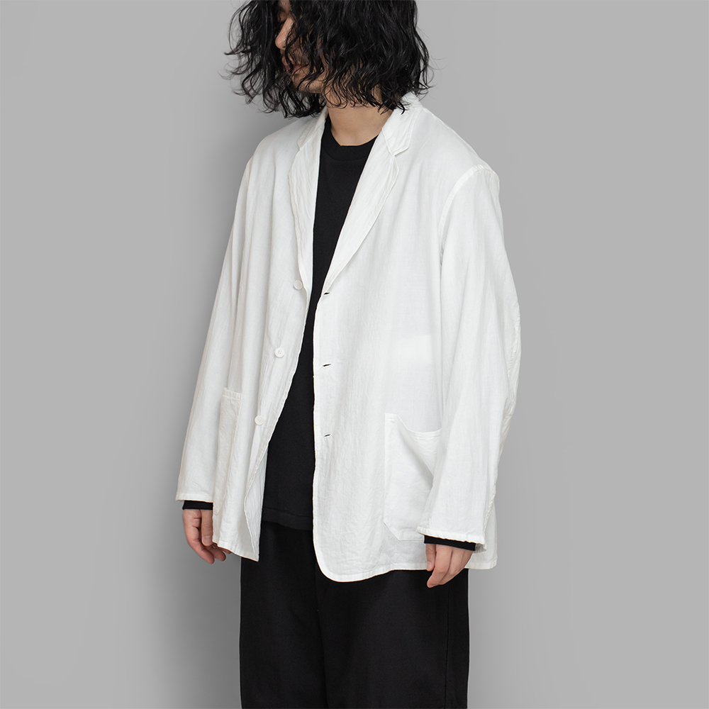 COMOLI / Khadiコットン ジャケット (White)