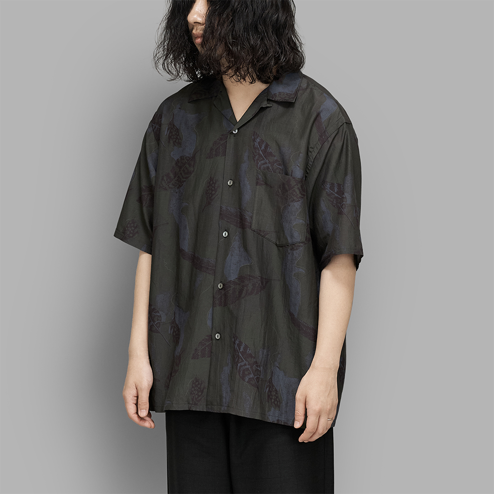 MAATEE&SONS for twelve / Short Sleeve OP SH Leaf Print | twelve