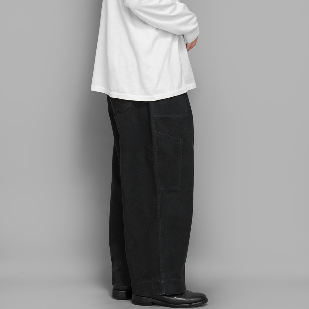A.PRESSE / USAF Hemmed Bottoms (Black) | twelve