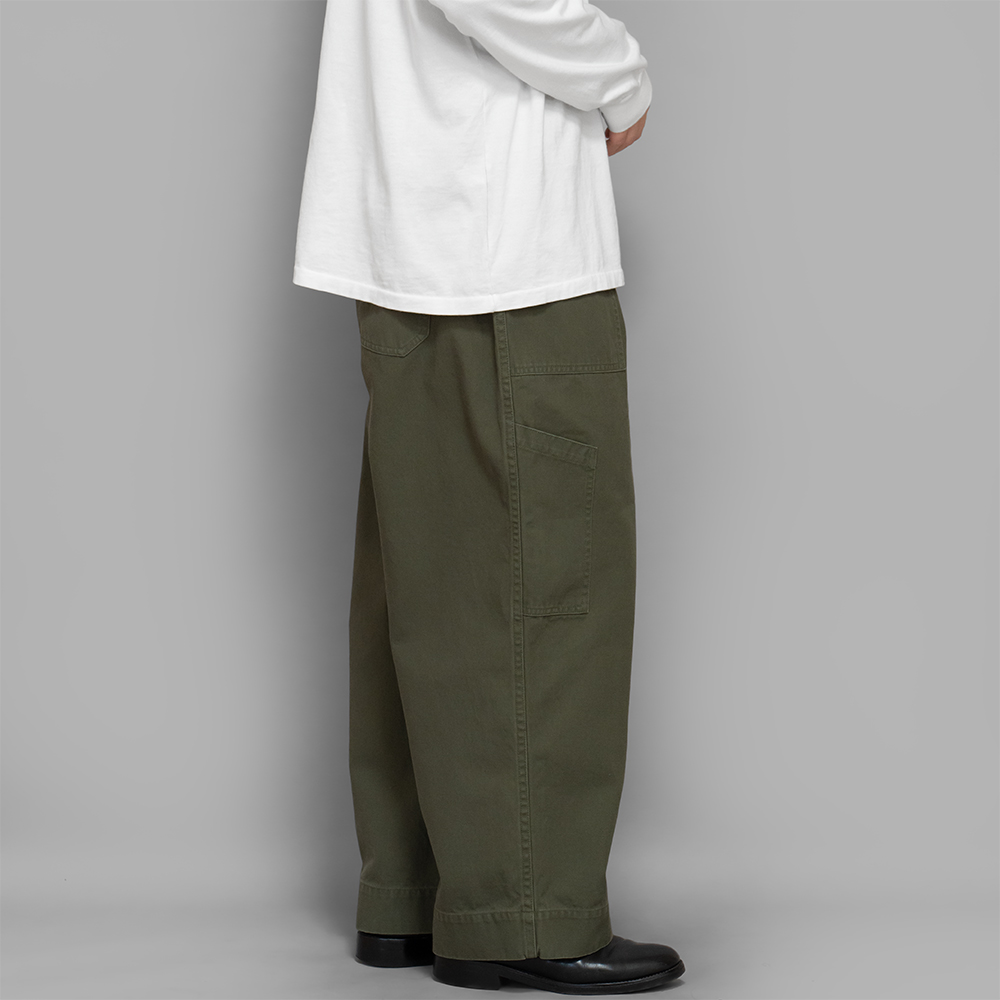 A.PRESSE / USAF Hemmed Bottoms (Olive) | twelve