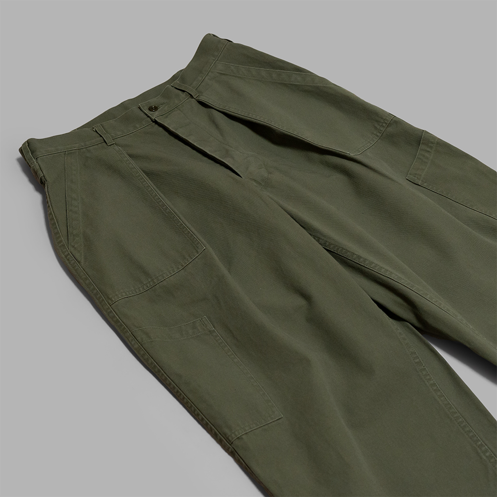 A.PRESSE / USAF Hemmed Bottoms (Olive) | twelve