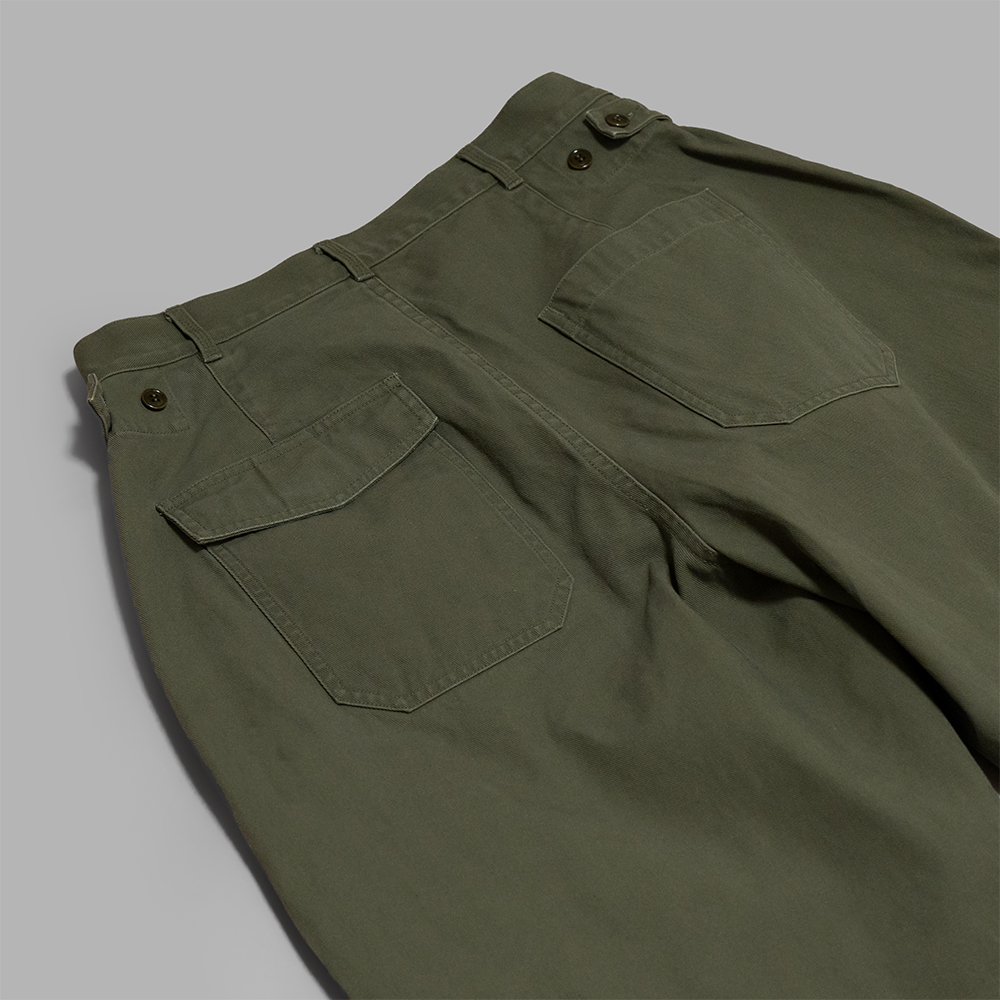 A.PRESSE / USAF Hemmed Bottoms (Olive) | twelve