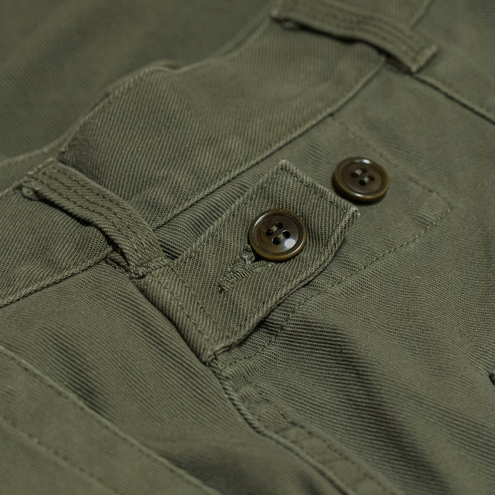 A.PRESSE / USAF Hemmed Bottoms (Olive) | twelve