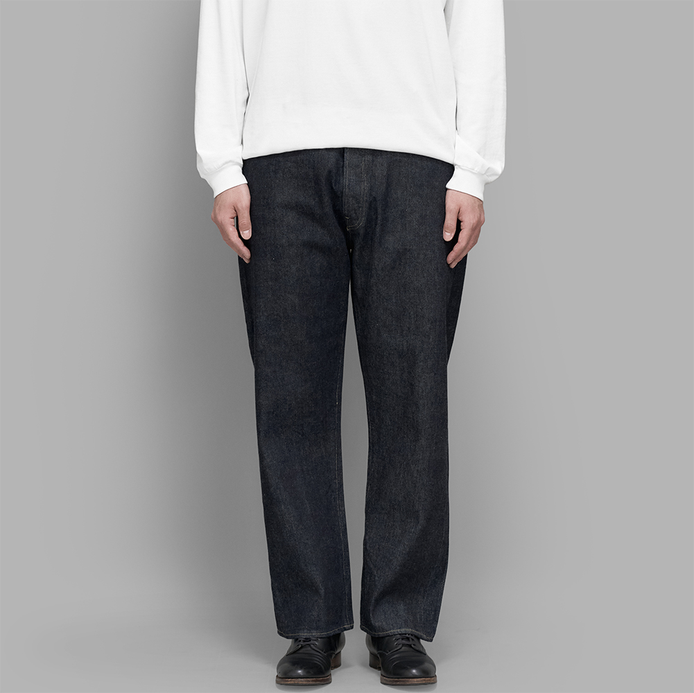 A.PRESSE / Washed Denim Wide Pants (One Wash) | twelve