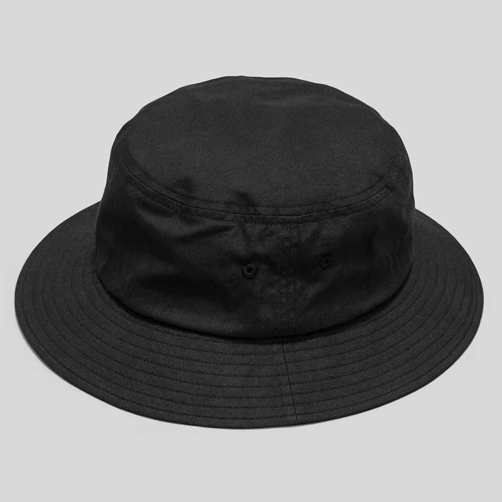 KIJIMA TAKAYUKI / Organic Cotton Serge Bucket Hat (Black)