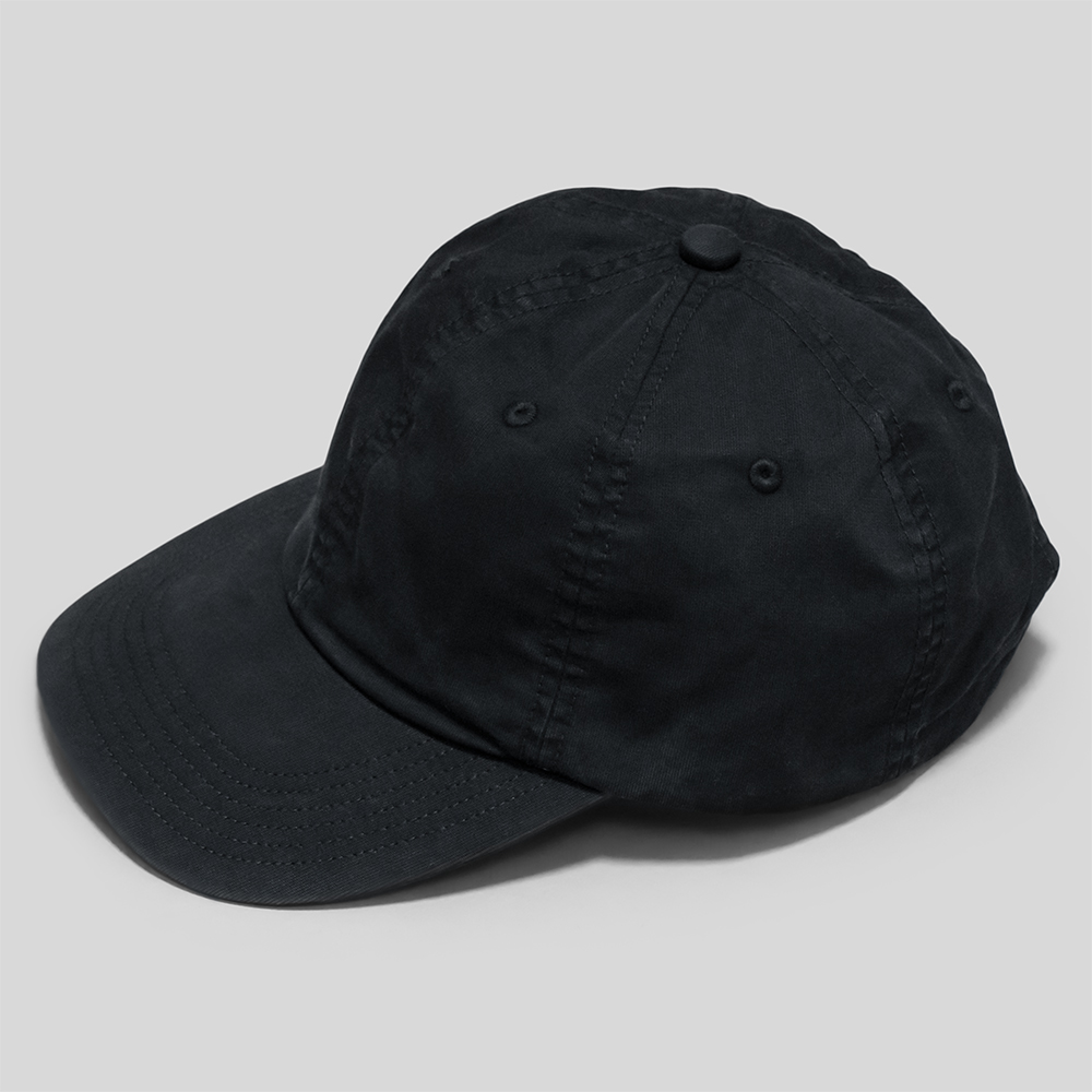 KIJIMA TAKAYUKI / Sulfer Dyed 6Panel Cap (Black)