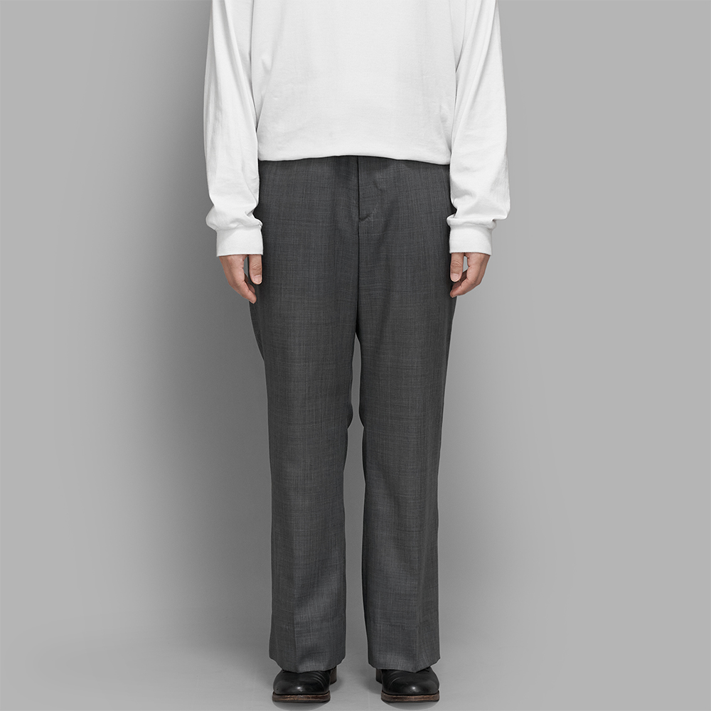 MAATEE&SONS / 夏の紐PAN H wool (M.Gray)