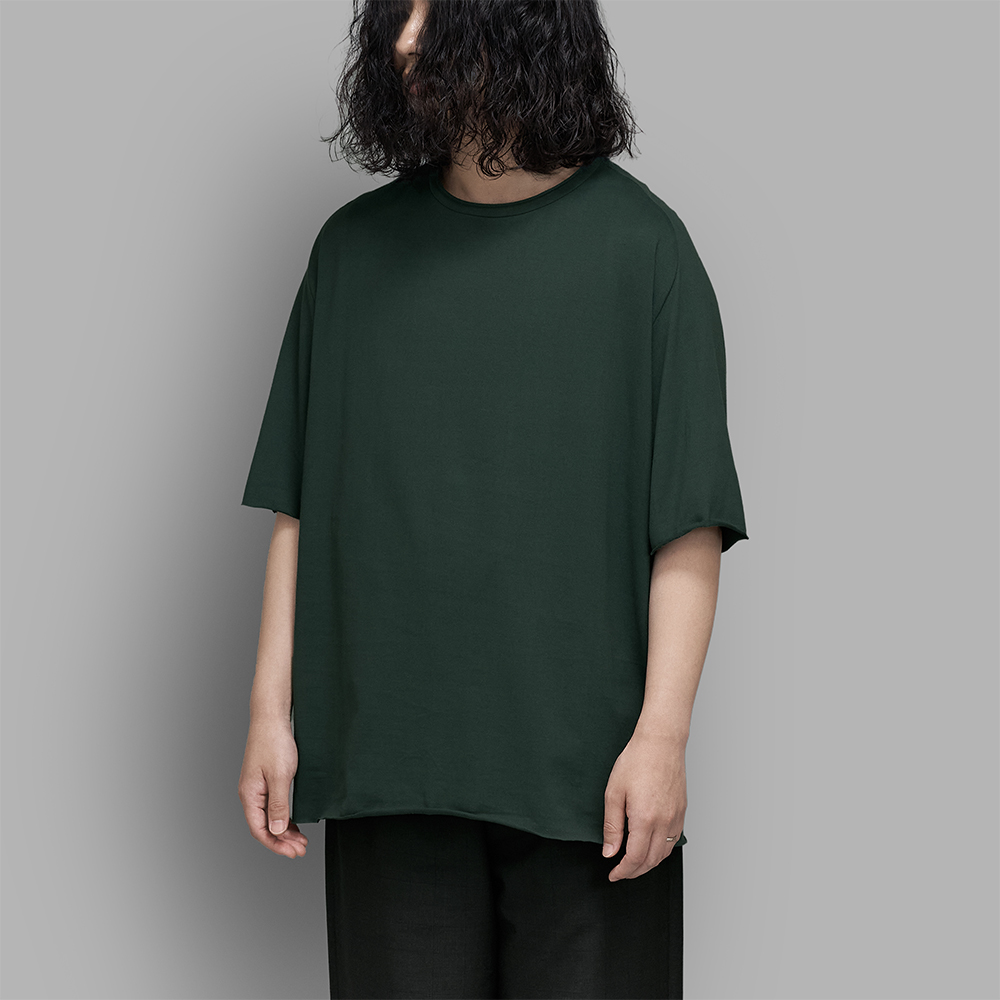 MAATEE&SONS / S/S French Seam Tee Suvin天竺 (Green)