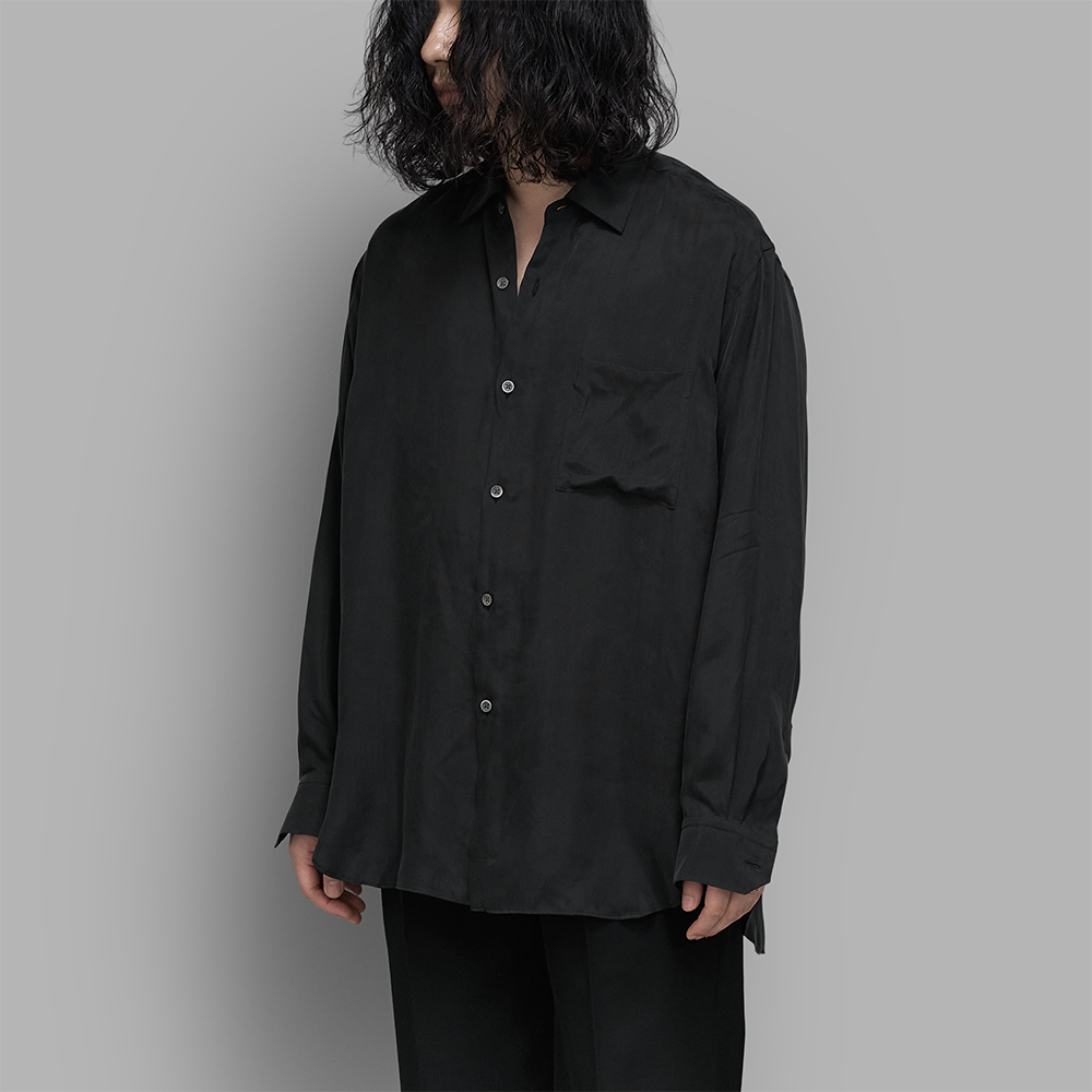 ssstein / Cupro Fibril Oversized LS Shirt