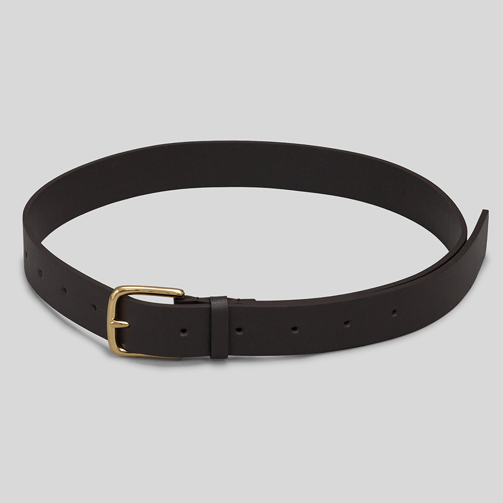 ssstein / Classic Leather Belt (Dark Brown)