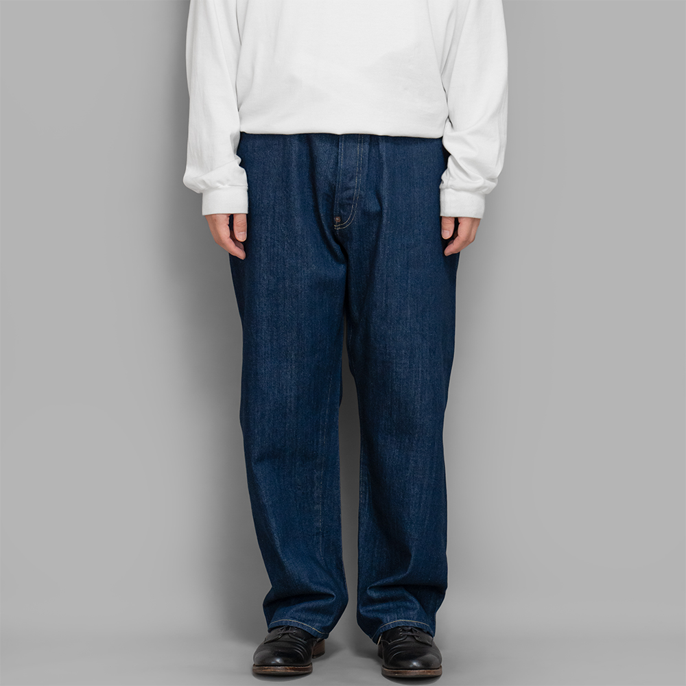 A.PRESSE / No.22 Washed Wide Denim Pants