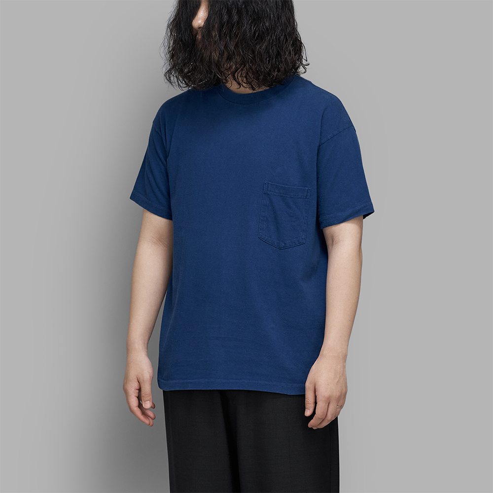 USED / Pocket Tee (Blue)