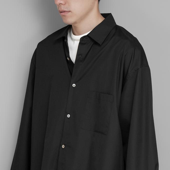 stein / Oversized Down Pat Shirt (Black)