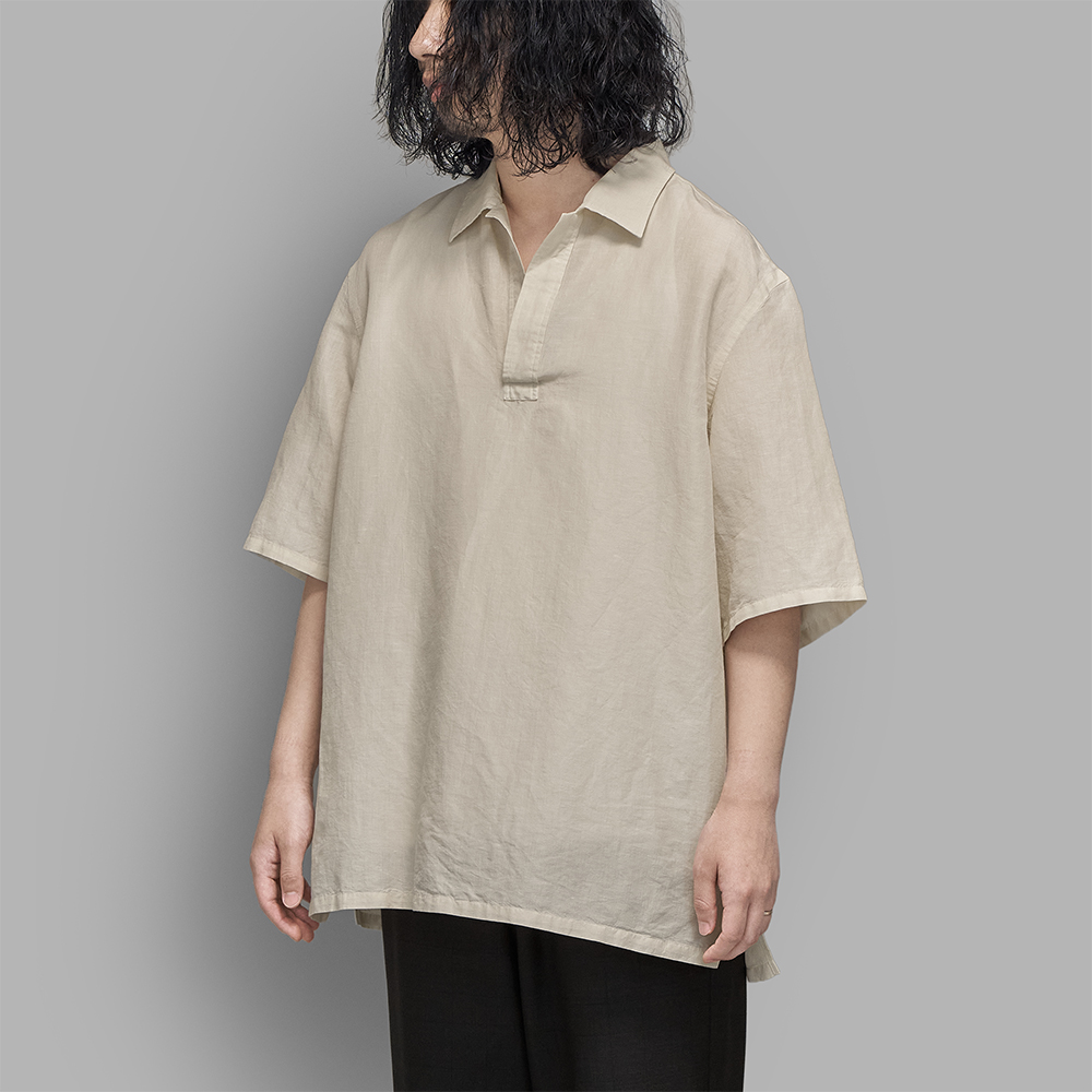 HEUGN / Percy S/S Pull Over Skipper (Beige)