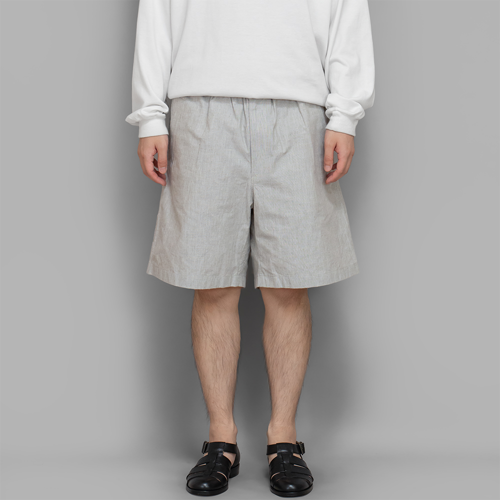 ANSNAM / ドライショートパンツ (馬布Beige Gray)