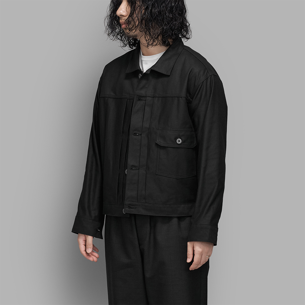 T.T / Buckle-Backed Jacket c.1930's (Black)