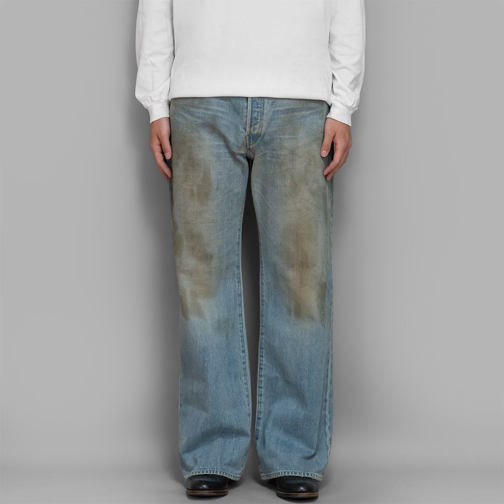 ssstein / Flare Denim Jeans (Indigo)