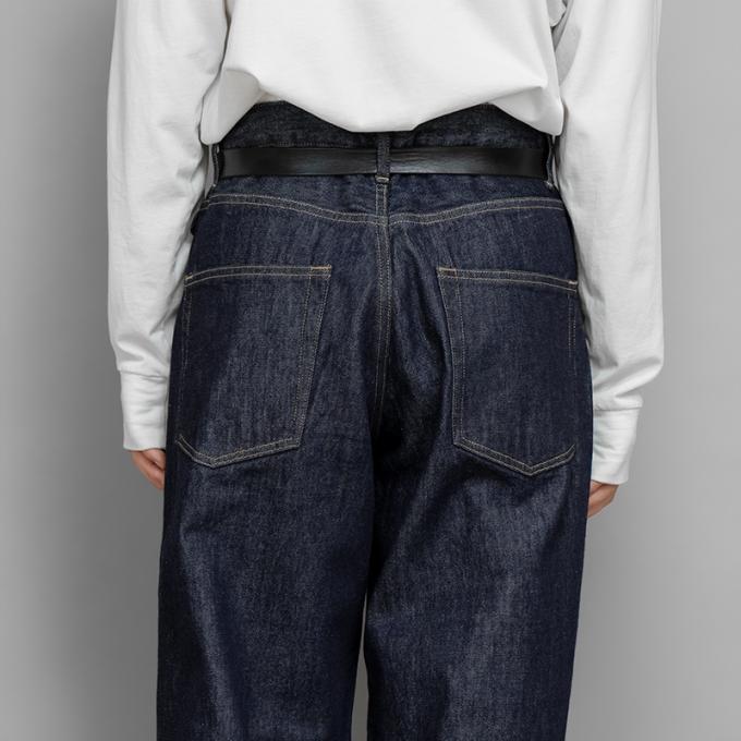 AURALEE / Hard Twist Denim Wide Pants (Indigo) | twelve