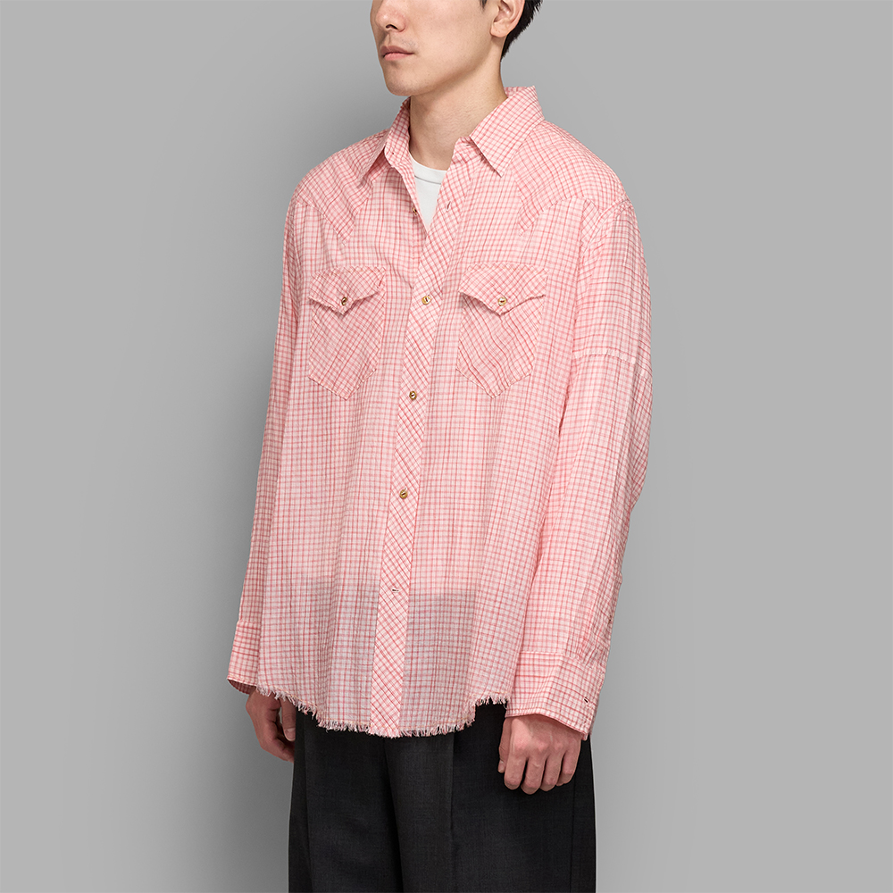 MAATEE&SONS / Gupta Western With Elephant (White Red)