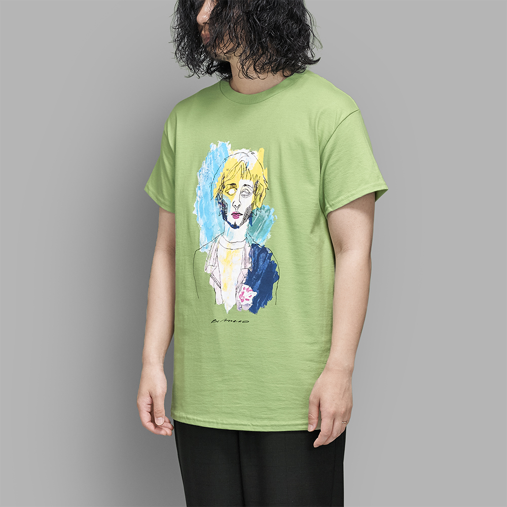BLACKBIRD / Short Sleeve Cutsewn 05-26AW (Pistàcchio)