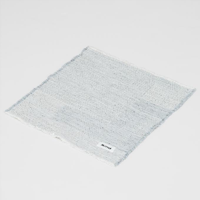 MITTAN / 絹布巾 (薄灰)