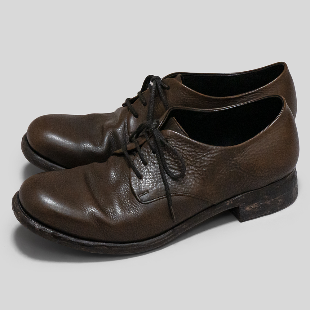 SUGINARI MORIMOTO / Lace Up Derby Shoes (※Vaqueta-Black)