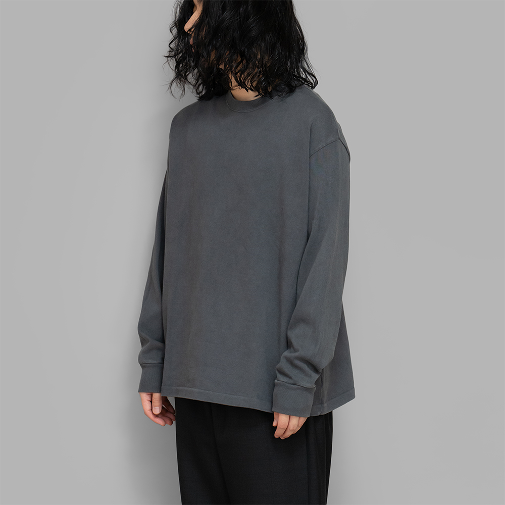 A.PRESSE / Vintage L/S T-Shirt (Gray)