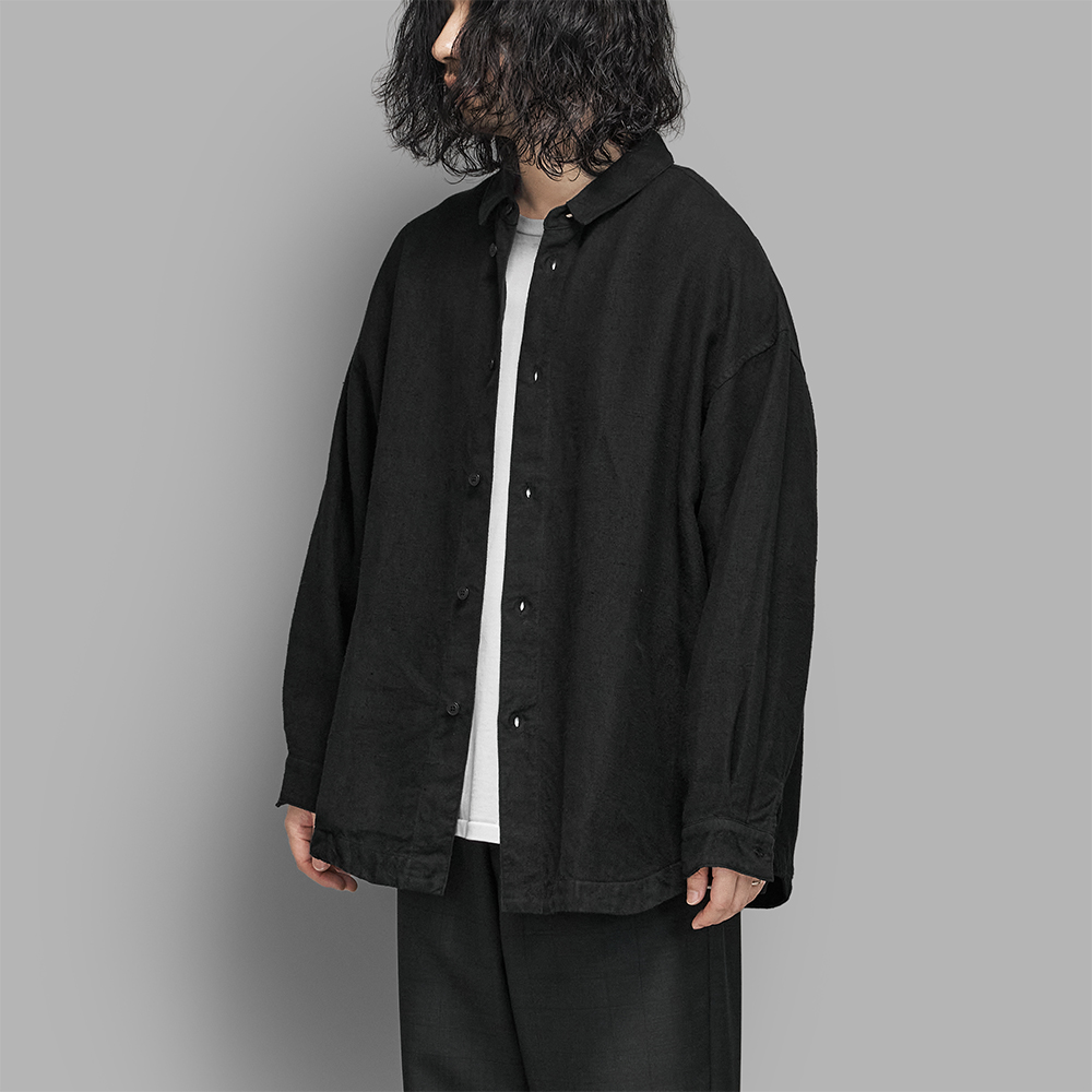 MITTAN / 起毛大麻ビッグシャツ