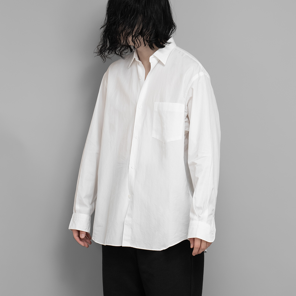 COMOLI 白シャツ COMOLI / コモリシャツ (White) | twelve