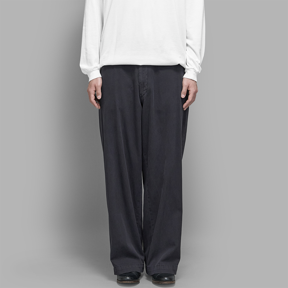 A.PRESSE / Vintage Type.4 Chino Trousers (Black) | twelve